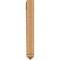 Ekena Millwork Funston Arts & Crafts Smooth Bracket, Western Red Cedar, 3 1/2"W x 16"D x 28"H BKT04X16X28FST03SWR - alternate 2